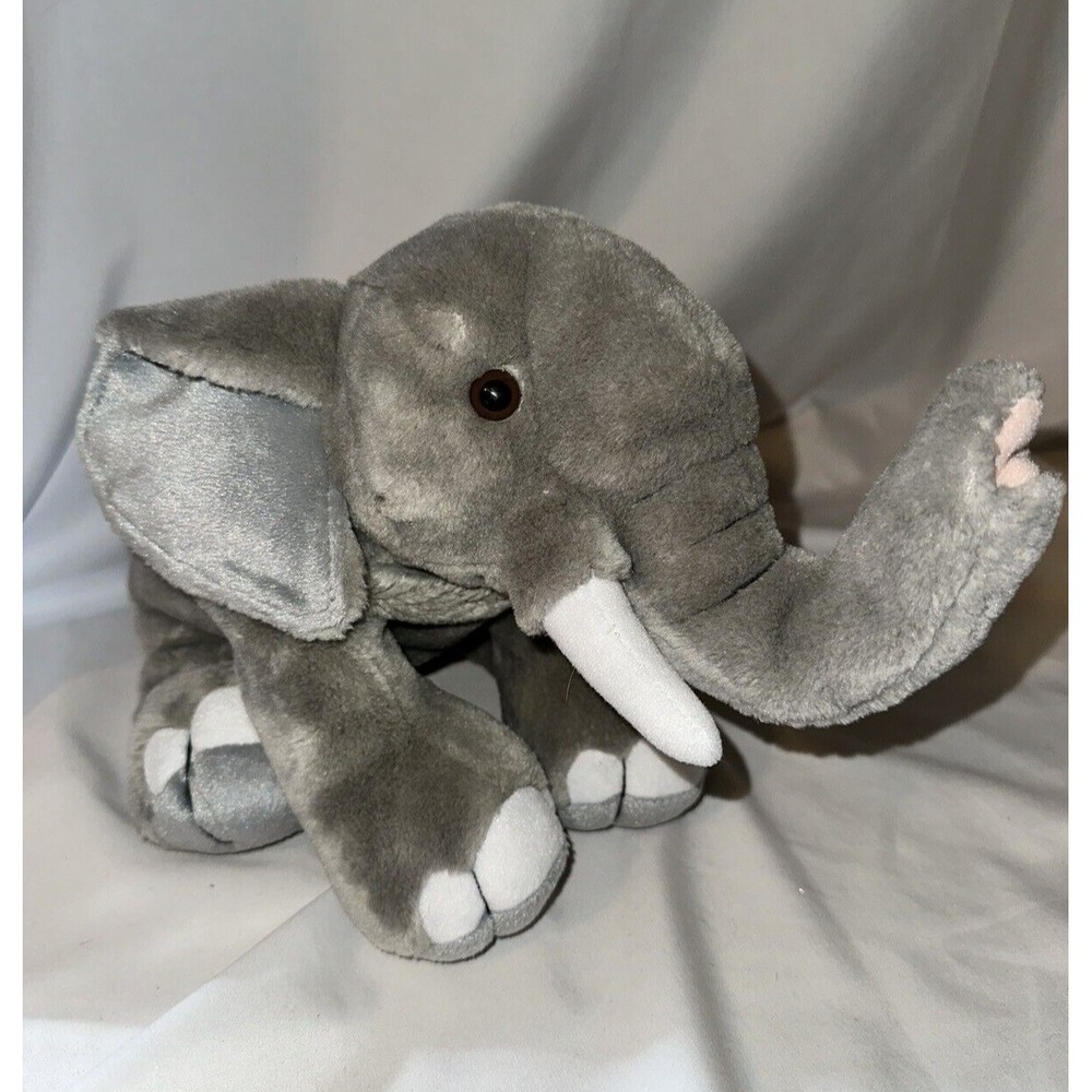 Wild Republic Elephant Plush Gray 12 in Stuffed Animal‎